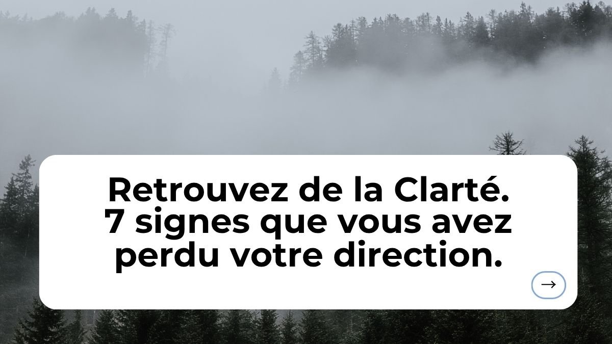 Pourquoi je ne sais plus ce que je veux